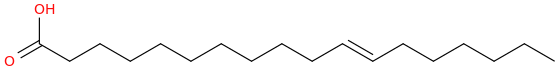 11 octadecenoic acid, (11e) 